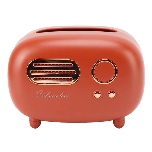 Vintage Radio Tissue Box 